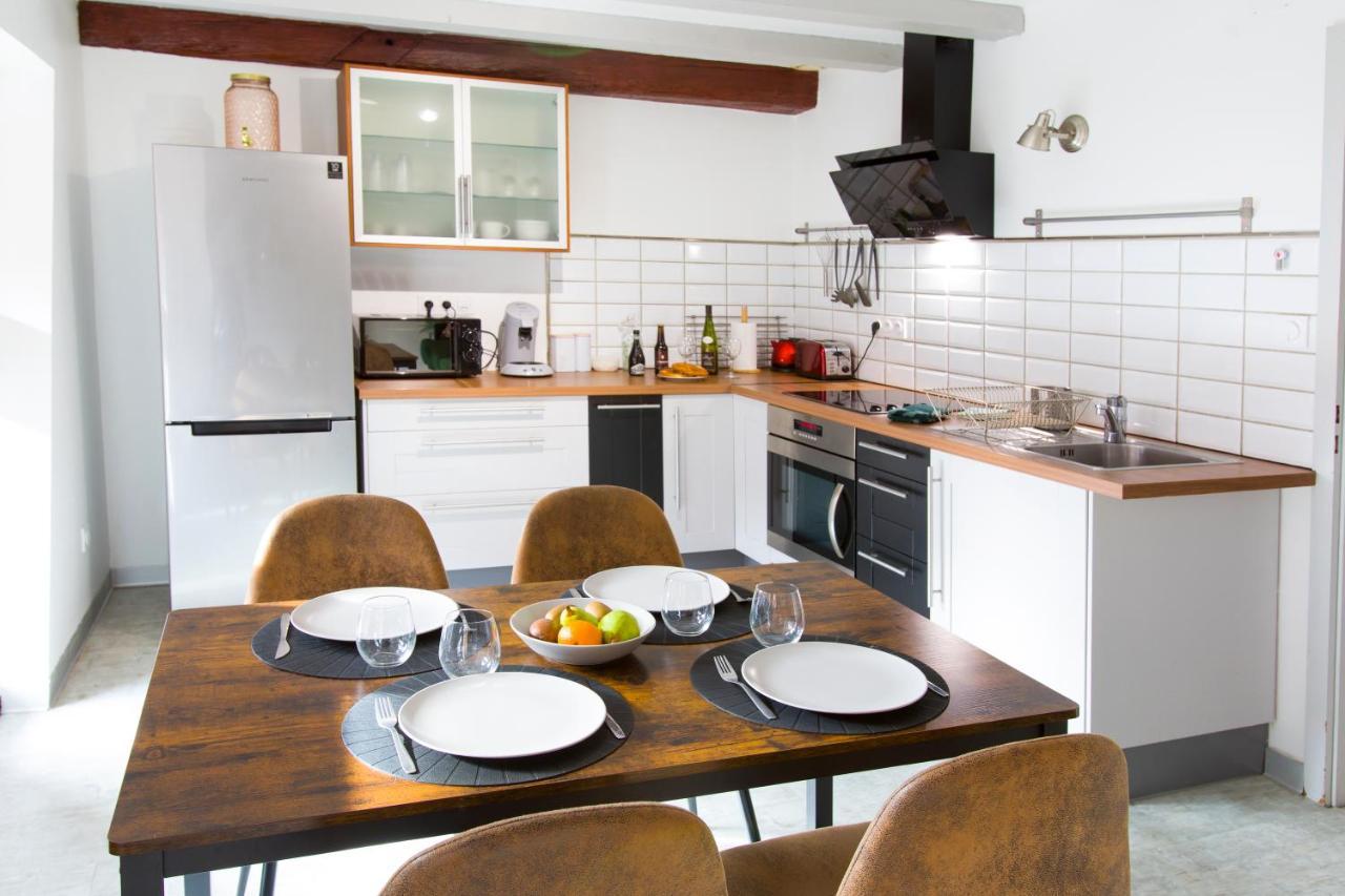 La Couronne Maison 80M2 Garage & Terrasse Sainte-Croix-en-Plaine Dış mekan fotoğraf