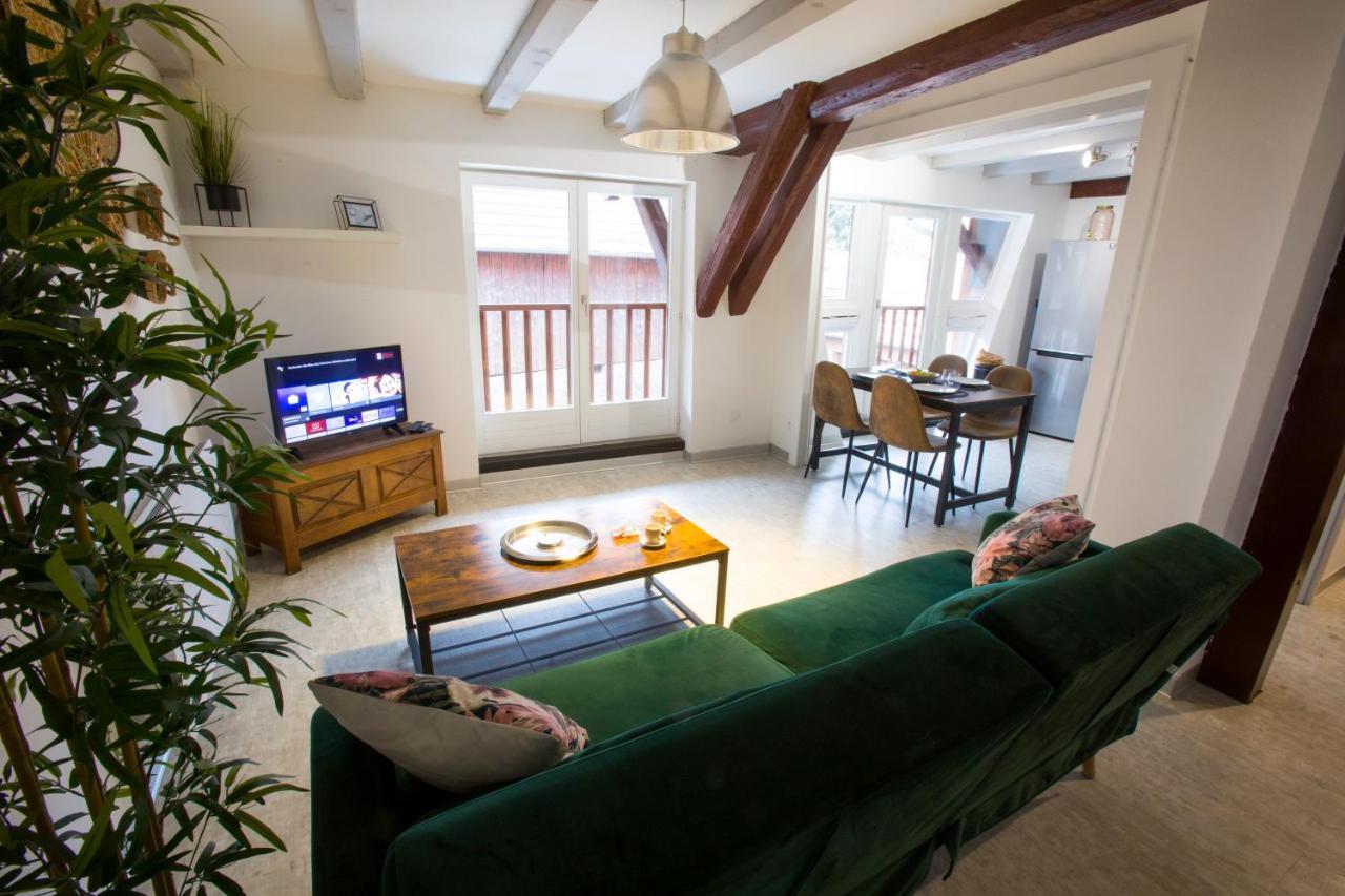 La Couronne Maison 80M2 Garage & Terrasse Sainte-Croix-en-Plaine Dış mekan fotoğraf